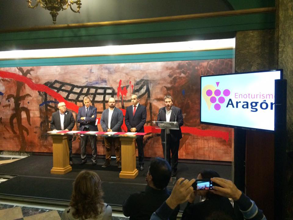 Aragón promocionará el turismo vinculado al vino en las cuatro denominaciones